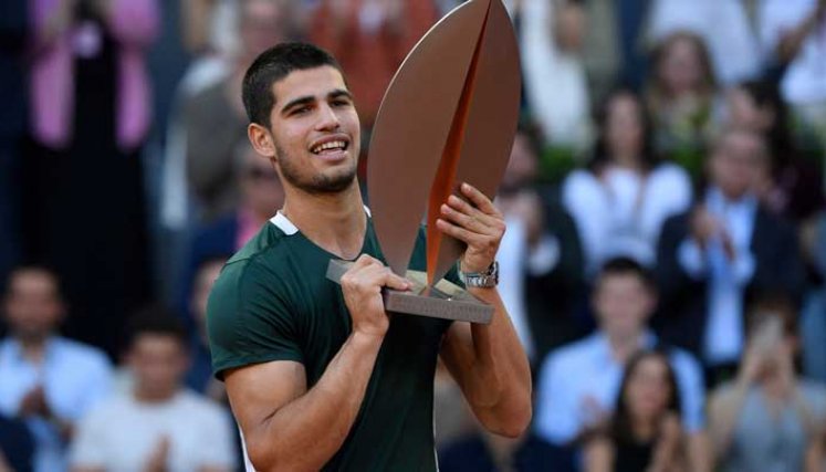 Carlos Alcaraz ganó  el Masters 1000 de tenis de Madrid