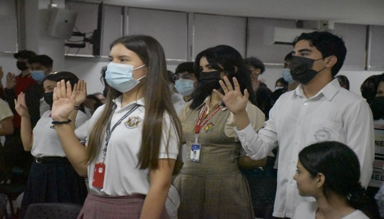 Juramentaron 80 contralores estudiantiles en Cúcuta.