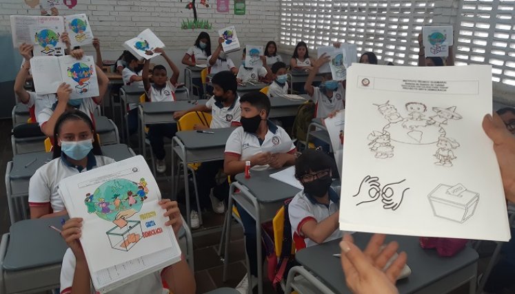 El proyecto se aplica a diferentes cursos. / Foto: La Opinión 