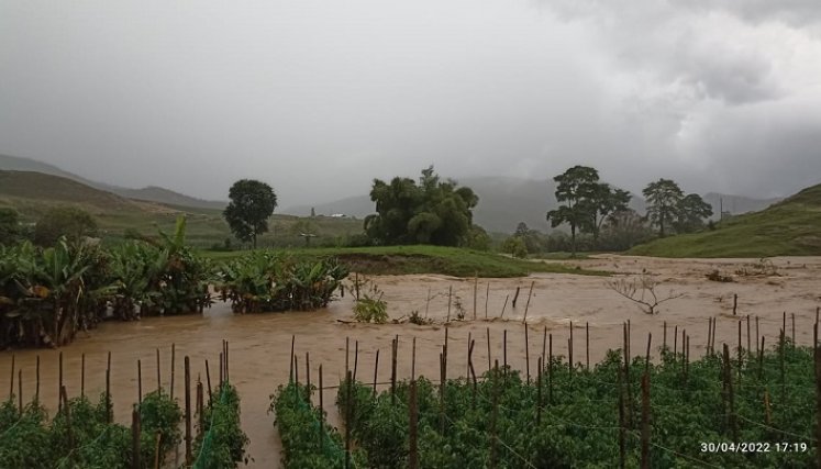 Latente se encuentran los riesgos en los municipios de la provincia de Ocaña ante la fuerte temporada invernal de los últimos días. / Foto: Cortesía / La Opinión 
