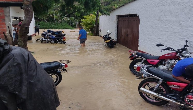Latente se encuentran los riesgos en los municipios de la provincia de Ocaña ante la fuerte temporada invernal de los últimos días. / Foto: Cortesía / La Opinión 