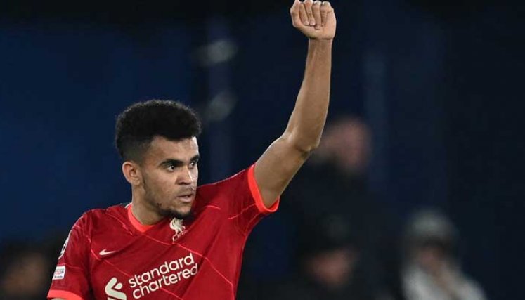 Luis Diaz anotó gol en el Liverpool