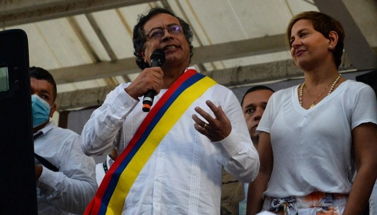Gustavo Petro sigue figurando con la mayor intención de voto en las encuestas./Foto Colprensa