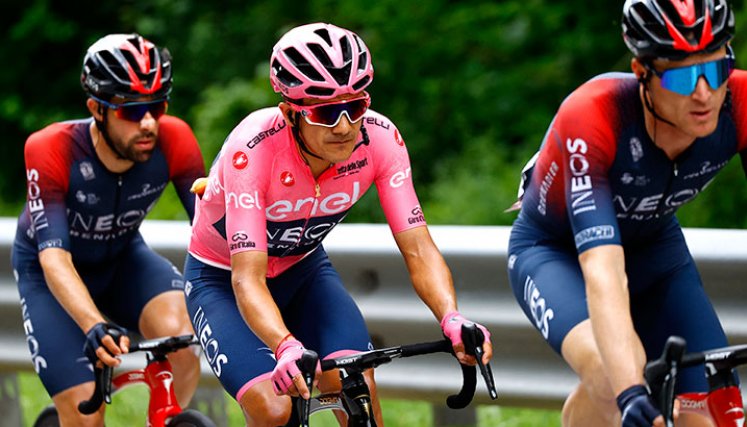 Richard Carapaz, Giro de Italia 2022. 