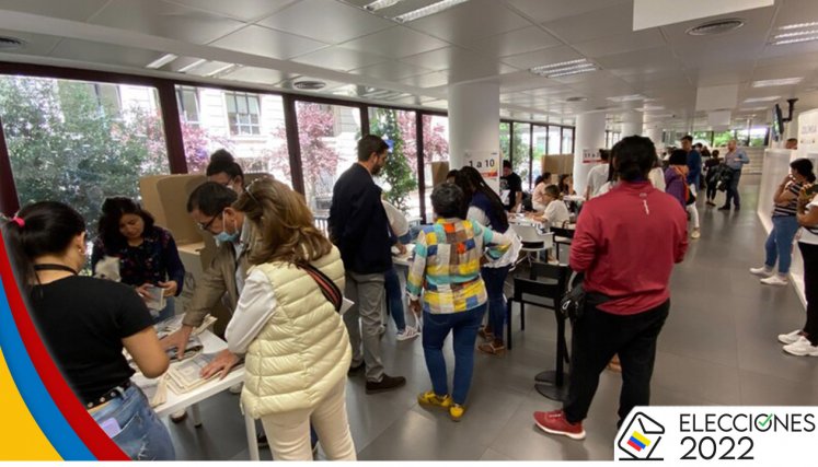 Votaciones en el exterior 