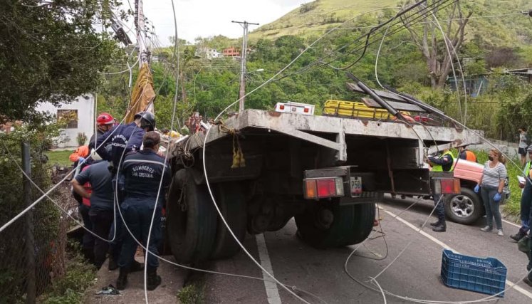 Accidente en táchira 