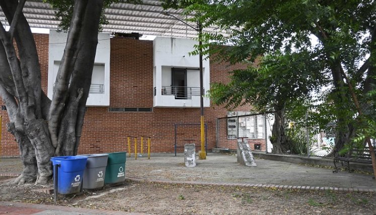 El parque afectado es La Bombonera y está ubicado en la calle 12N con avenida 9E./ Foto: Jorge Gutiérrez/La Opinión