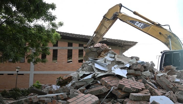 Los elementos funcionales del Centro Integral de Atención a la Familia (CIAF) se donarán a las JAC. /Foto: Jorge Gutiérrez/La Opinión