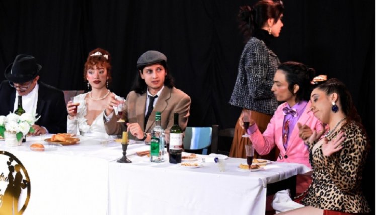 Cucuteña, directora de obra teatral 'La boda' en Bogotá