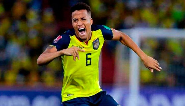 Byron Castillo, jugador de Ecuador