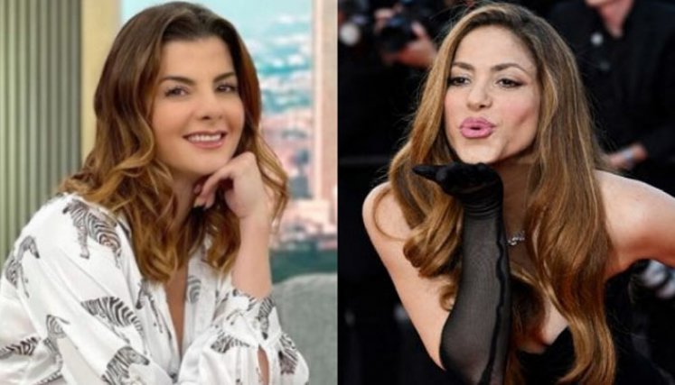 Carolina Cruz y Shakira 