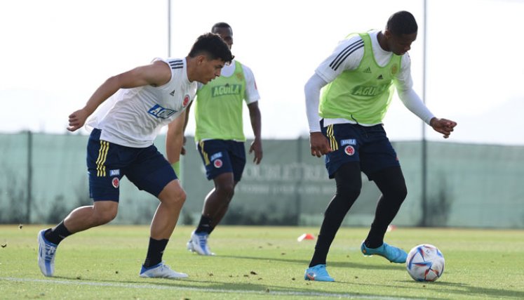 Entrenamiento selección Colombia 