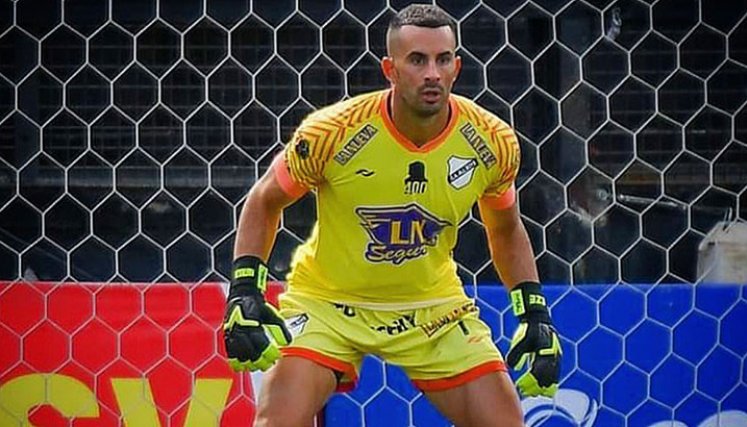 Ezequiel Mastrolía, nuevo arquero del Cúcuta. 