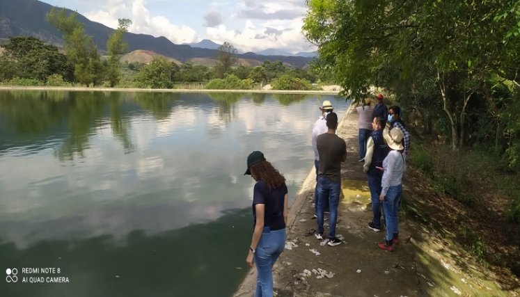 En mesa técnica se analizan las condiciones de la laguna de oxidación de Ábrego. / Foto: Cortesía / La Opinión 