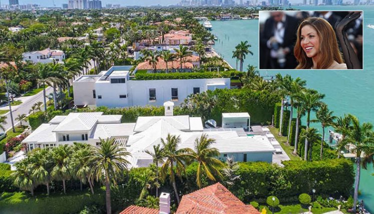 Mansión de Shakira en Miami