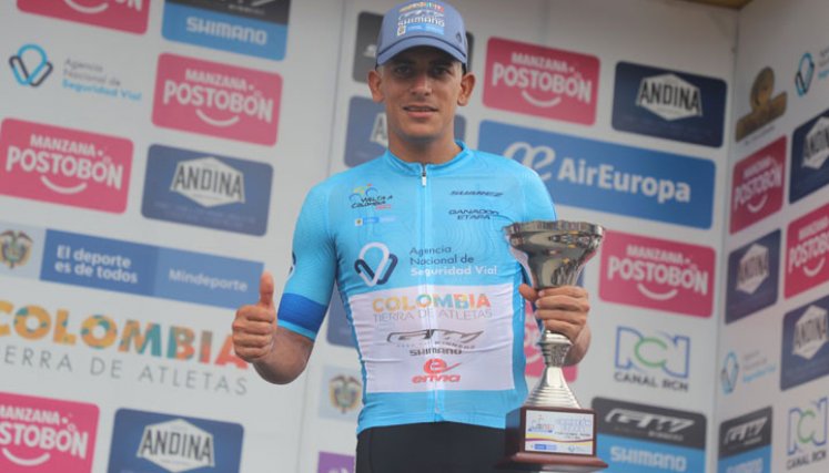 Nelson Soto fue el protagonista en la segunda etapa de la Vuelta a Colombia 