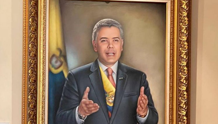 Retrato Iván Duque