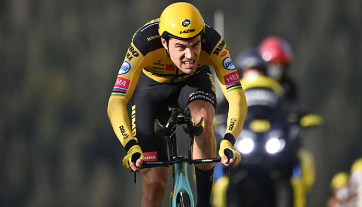 Tom Dumoulin, ciclista del Jumbo Visma. 