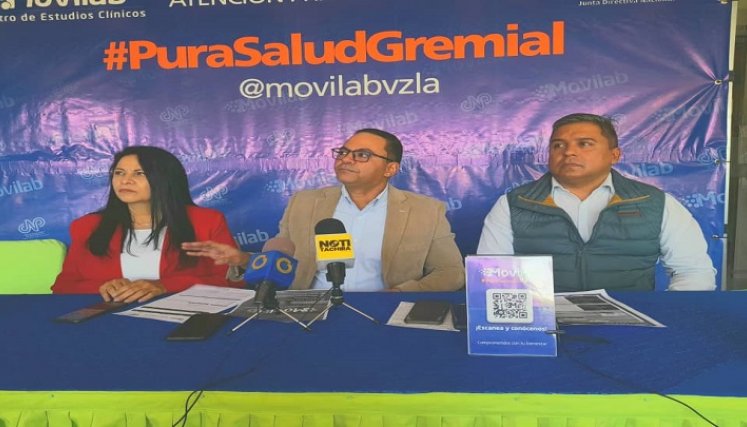  Gerentes de Moviliab Venezuela anunciaron un convenio para la atención de la salud de los agremiados de Colegio de Periodista de Venezuela. Foto Anggy Polanco / La Opinión                                                                                                                                                                                                                                                                                                                                                    