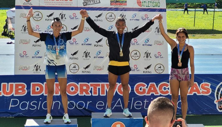 Yajaira Rubio, atleta nortesantandereana.
