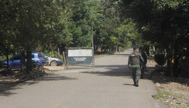 Subestacion de Policía de Banco de Arena.