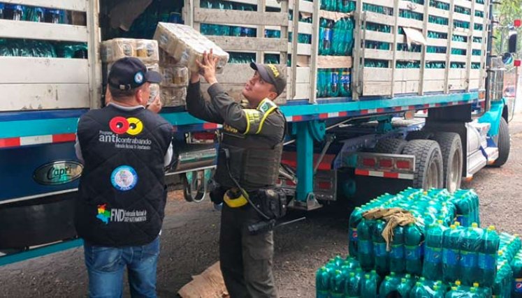 Hacienda departamental continuará con la lucha anticontrabando/Foto cortesía