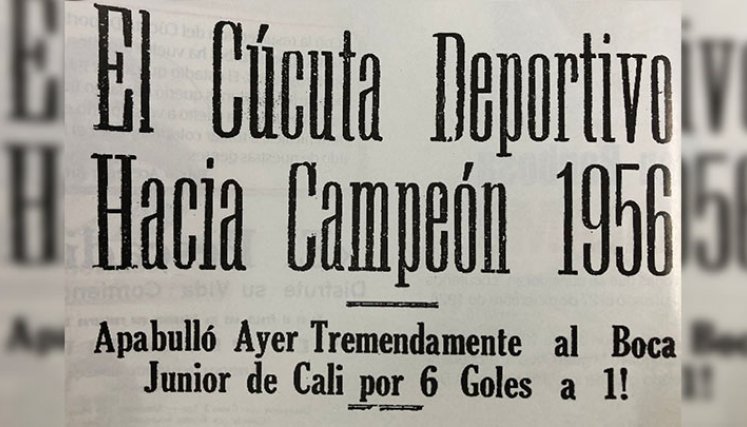 Cúcuta-Boca Juniors./Foto: archivo