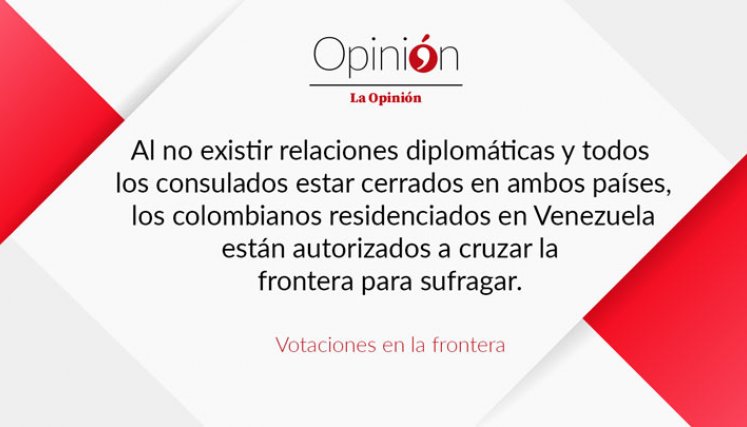 Votaciones en la frontera
