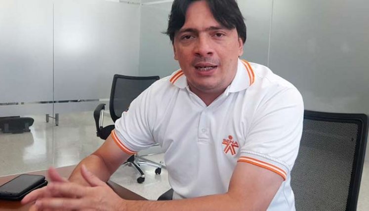 Wilmar Cepeda, director regional del SENA/Foto Orlando Carvajal/La Opinión