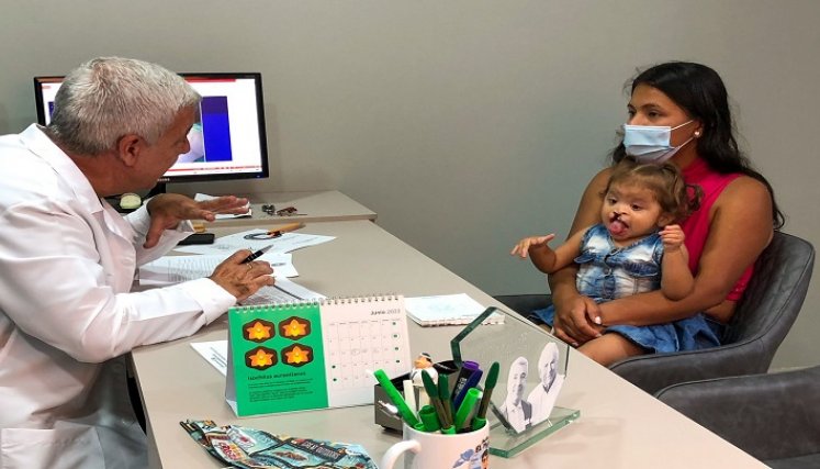 Regalan cirugías para niños con malformaciones congénitas faciales./Foto: cortesía