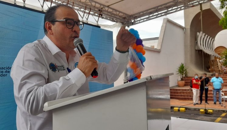 Gobernador Silvano Serrano/Foto Orlando Carvajal
