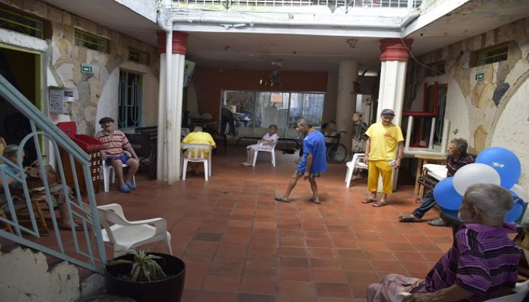 El hogar está ubicado en el barrio El Contento. Las ayudas han disminuido en los últimos años./ Foto: Pablo Castillo/La Opinión