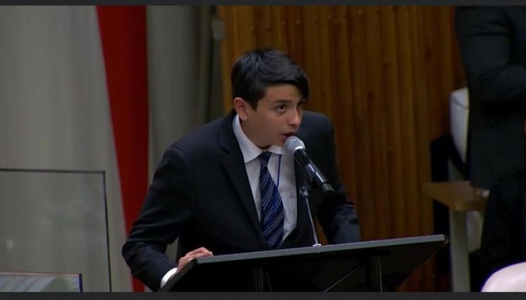 Joven cucuteño está en la Cumbre de Las Américas 