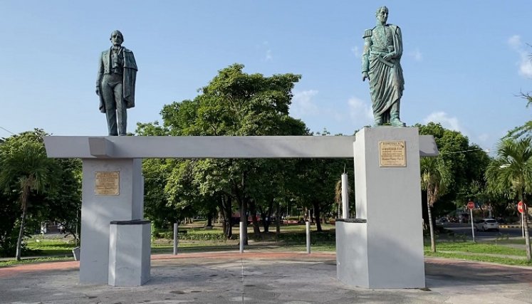 Monumento a la Confraternidad Bolivariana./Foto: Angie Barbosa.