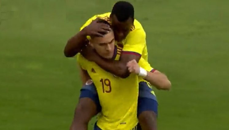 Selección colombia en amistoso