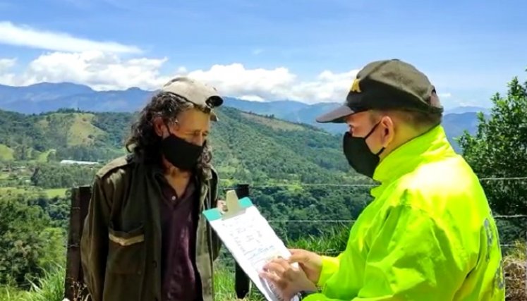 Agricultor fue capturado por violar a una menor en Chinácota./Foto: cortesía