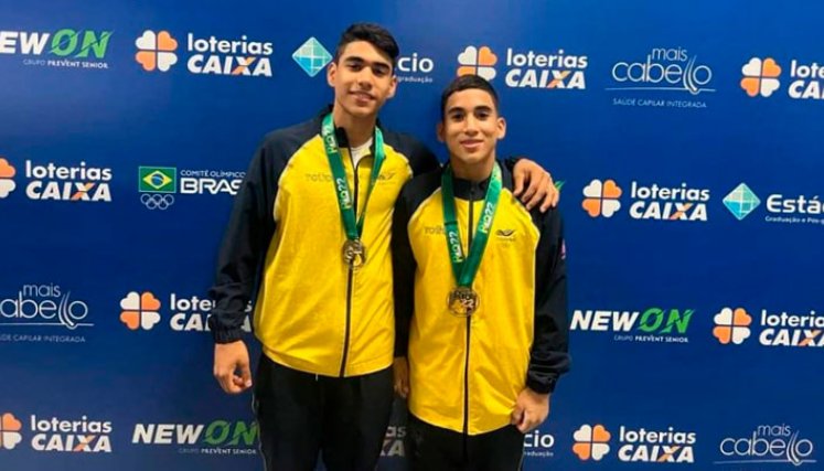 Camilo Vera y Ángel Barajas, gimnastas cucuteños 