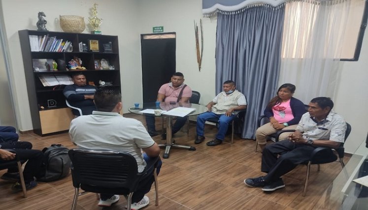 La Secretaría de Planeación Departamental entregó viabilidad técnica al proyecto para la construcción de la casa barí en el municipio de Convención. / Foto: Cortesía / La Opinión 