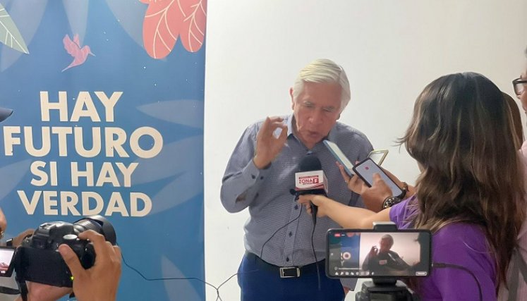 El comisionado Saúl Franco presentó en Cúcuta algunos de los principales apartes del Informe./Foto Cortesía