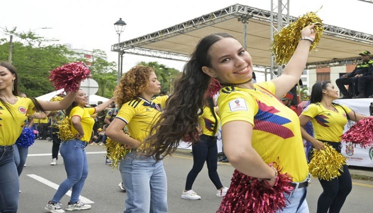 Volvió con júbilo el  desfile del 20 de julio
