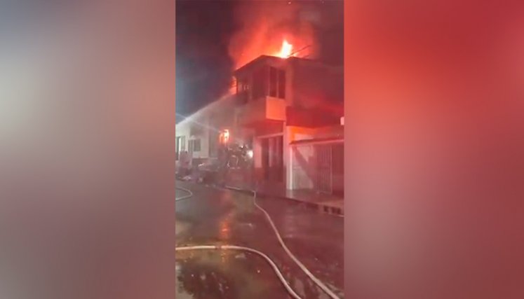 Incendio en Cúcuta