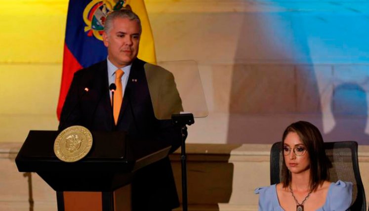 Iván Duque, presidente de Colombia