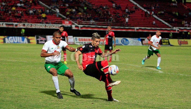 Jhonatan Agudelo, Cúcuta Deportivo vs. Barranquilla. Foto: La Opinión. 