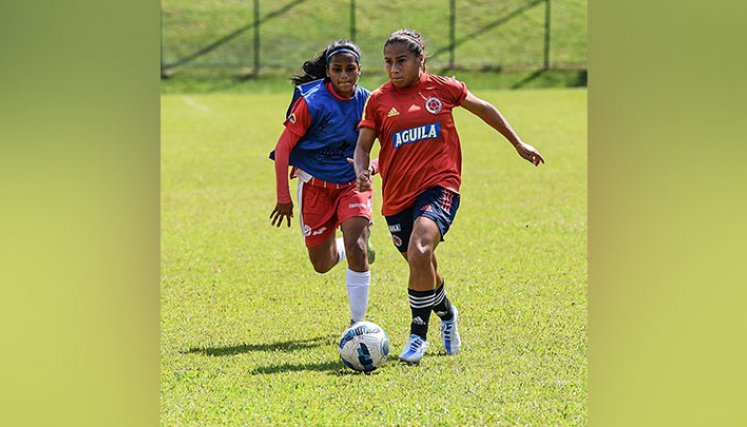 Leicy Santos, jugadora de la Selección Colombia.