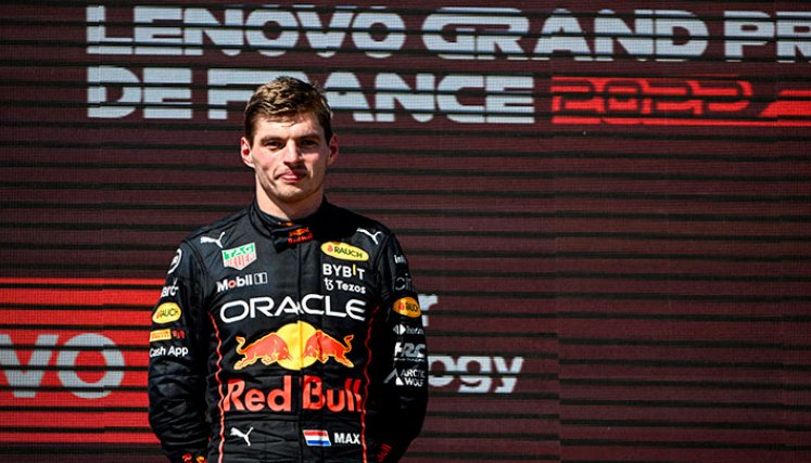 Max Verstappen ganó el GP de Francia. 