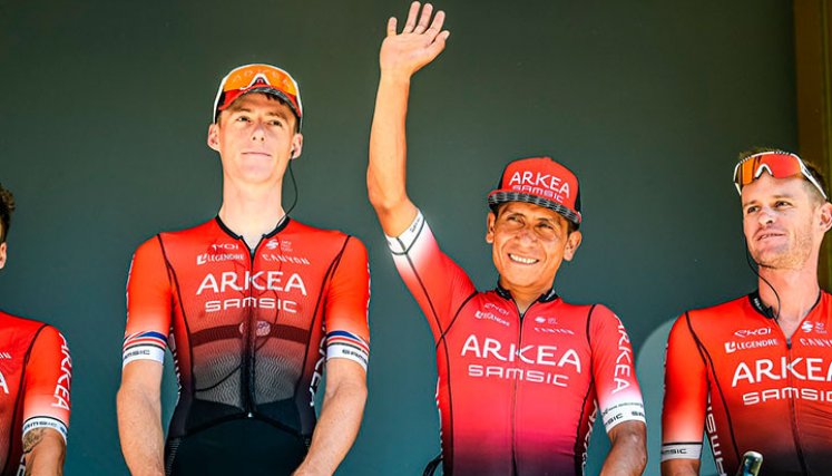 Nairo Quintana, Tour de Francia 2022. Foto: AFP