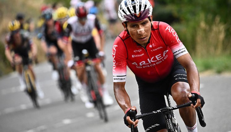 Nairo Quintana en el Tour de Francia