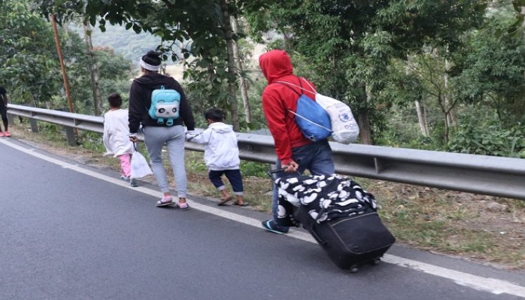 Niños migrantes. / Foto: La Opinión