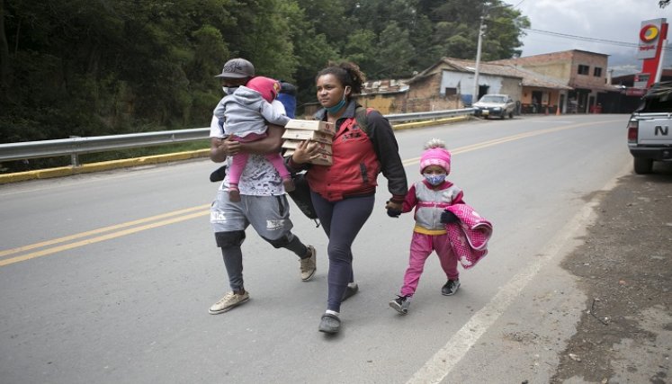 Niños migrantes. / Foto: La Opinión