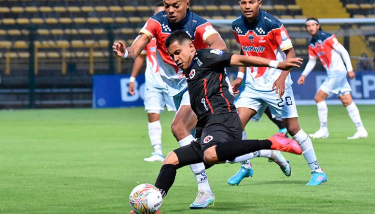 Sebastián Macías, volante del Cúcuta Deportivo. 